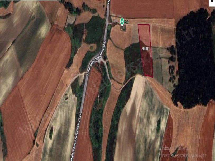 Arnavutköy Dursunköyde Satılık Tarla ,  7,814 M2 Müstakil Yolu Var  