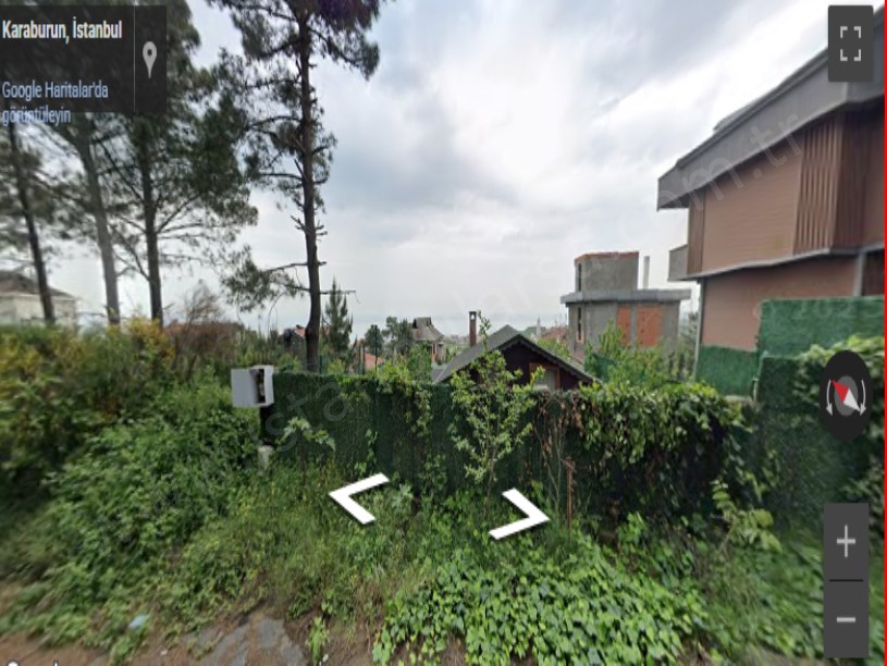 Arnavutköy Karaburunda Satılık Arsa , 506 M2 Müstakil İmarlı İfrazlı 
