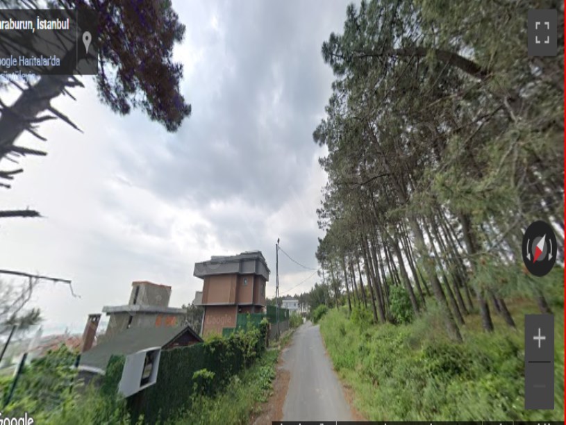 Arnavutköy Karaburunda Satılık Arsa , 506 M2 Müstakil İmarlı İfrazlı 