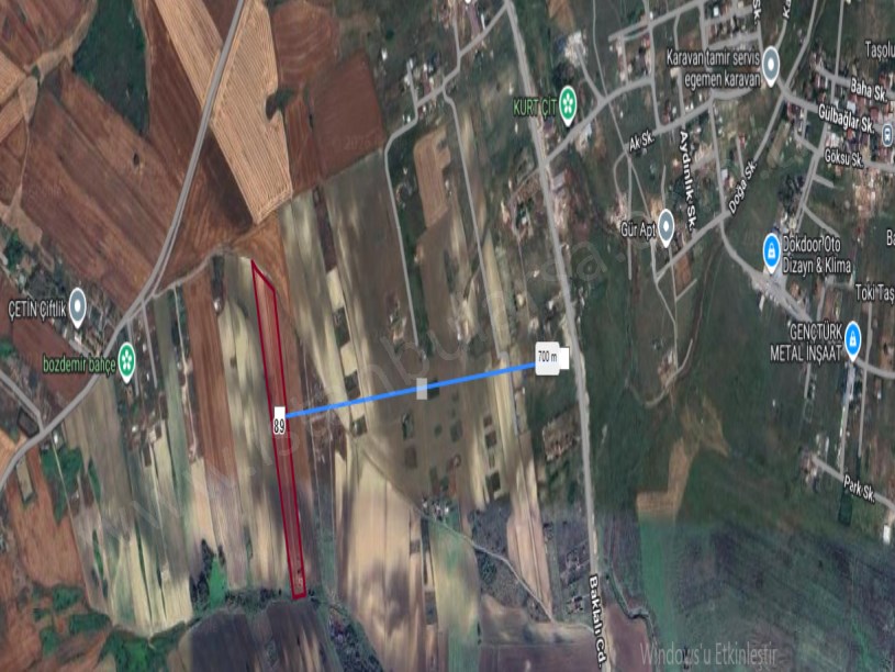 Arnavutköy Haraççıda Satılık Arsa , 500 m2 Yolu Var Hisseli 