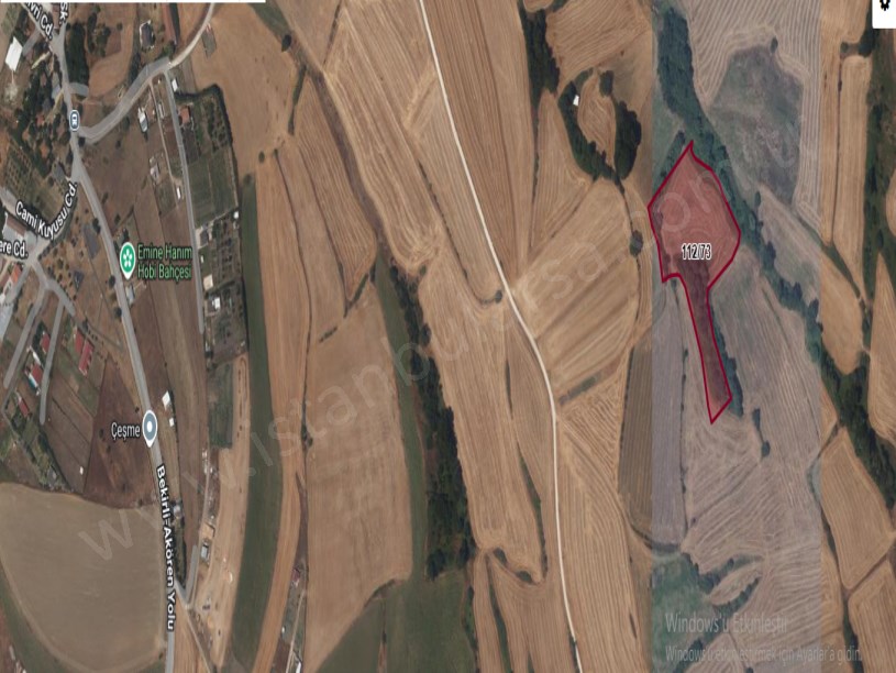 Silivri Bekirlide Satılık Tarla, 9,623  M2  Müstakil Evlerin Yakını