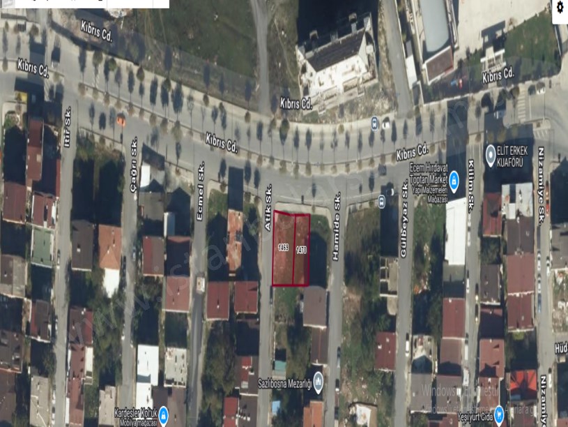 Arnavutköy İslambeyde Satılık Arsa ,  373 M2 Kıbrıs Caddesine Cephe 3 Kat İmarlı Müstakil 