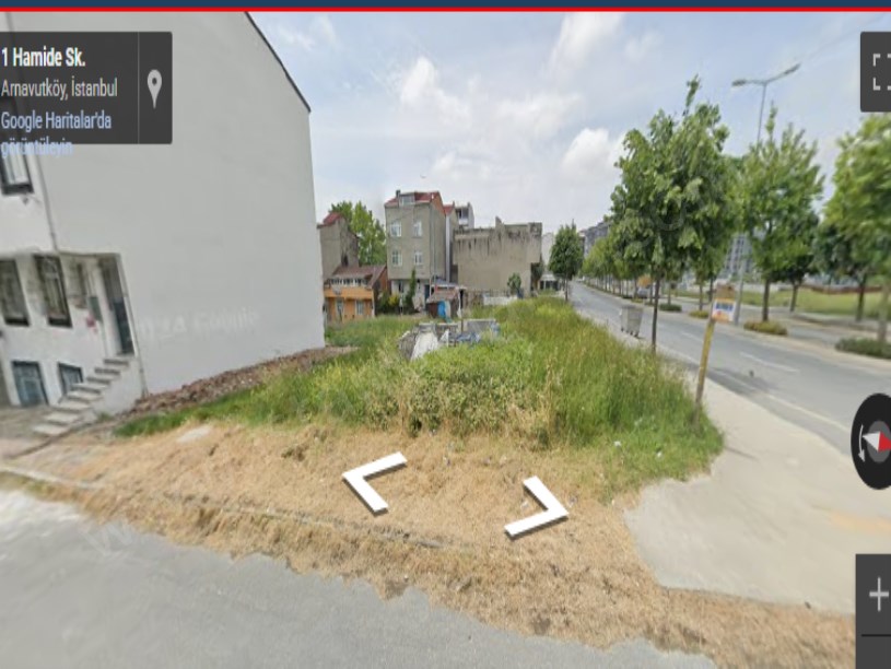 Arnavutköy İslambeyde Satılık Arsa ,  373 M2 Kıbrıs Caddesine Cephe 3 Kat İmarlı Müstakil 