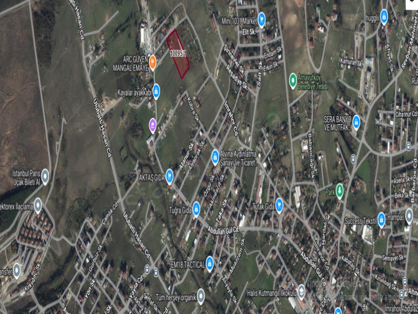 Arnavutköy İmrahorda Satılık Arsa , 232 M2 Merkezde Caddeye Yakın Hisseli