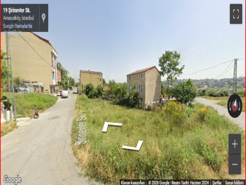 Arnavutköy İmrahorda Satılık Arsa , 129 M2 Hisseli Merkezde 