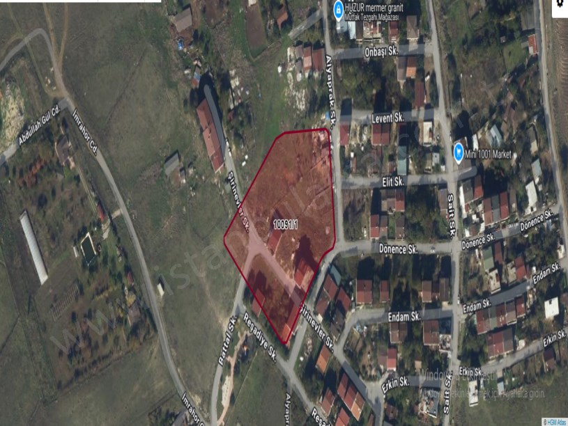 Arnavutköy İmrahorda Satılık Arsa , 129 M2 Hisseli Merkezde 