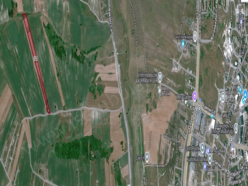 Arnavutköy Haraççıda Satılık Arsa , 267 m2 Çaplı Çevrili Hisseli 