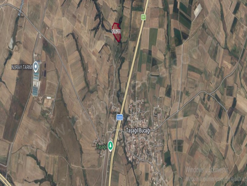 Kırklareli Babaeski Taşağıl Köyünde Satılık Arsa , 1,722 m2 Yolu Var Hisseli 