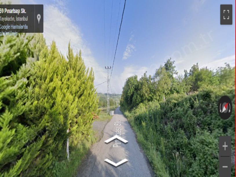 Arnavutköy Tayakadın Satılık Arsa , 868 M2 Merkezde Cadde Cephe Hisseli 