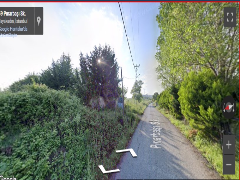 Arnavutköy Tayakadın Satılık Arsa , 868 M2 Merkezde Cadde Cephe Hisseli 