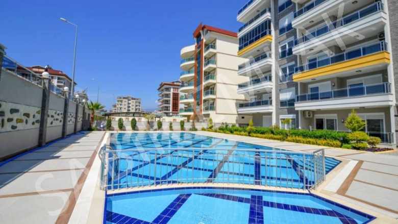 Alanya Kestelde Kiralık Daire 1+1 Eşyalı Havuzlu Sitede Kestel Mah