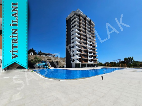 Mahmutlar Mah. Alanya Kiralık Daire |  1+1 Oda | 60M2 Aylık 14.000Tl | 8. Kat | Klima | 1 Banyo | 1 Yatak Odası Resim-1