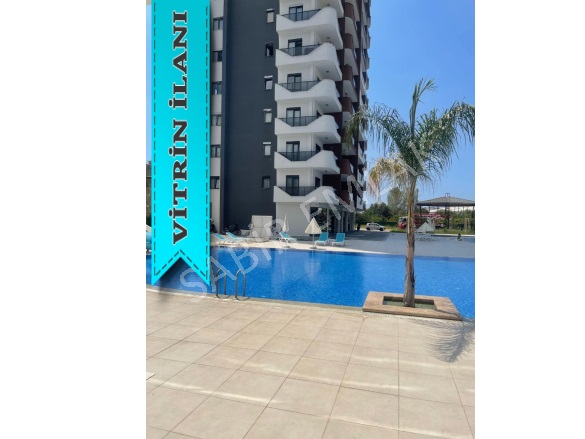 Mahmutlar Mah. Alanya Kiralık Daire |  1+1 Oda | 60M2 Aylık 14.000Tl | 8. Kat | Klima | 1 Banyo | 1 Yatak Odası Resim-2