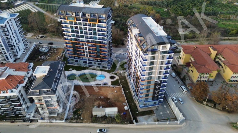 Mahmutlar Mah. Alanya Kiralık Daire |  2+1 Oda | 105M2 Aylık 20.000Tl | 8. Kat | Klima | 1 Banyo | 2 Yatak Odası Resim-1