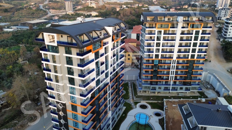 Mahmutlar Mah. Alanya Kiralık Daire |  2+1 Oda | 105M2 Aylık 20.000Tl | 8. Kat | Klima | 1 Banyo | 2 Yatak Odası Resim-2