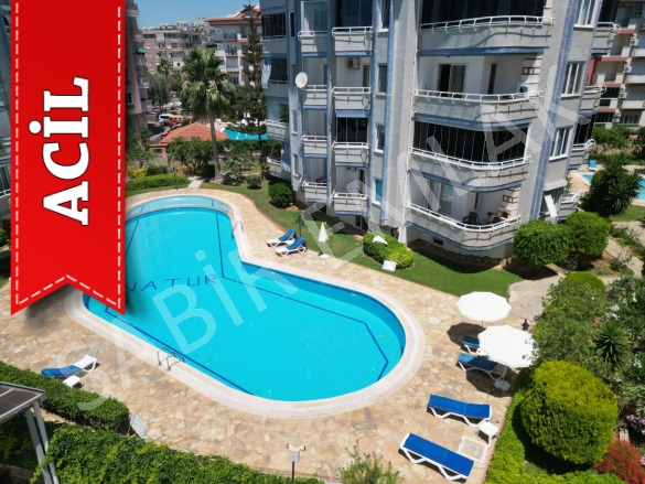 Oba Mah. Alanya Acil Satılık Daire |  2+1 Oda | 115M2 4.900.000Tl  Krediye Uygun  Eşyalı  | 1. Kat | Klima | 2 Banyo | 2 Yatak Odası Resim-1