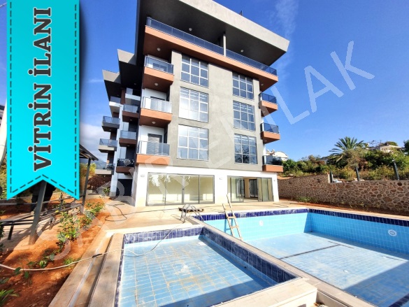 Oba Mah. Alanya Kiralık Daire |  1+1 Oda | 55M2 Aylık 15.000Tl | 3. Kat | Klima | 1 Banyo | 1 Yatak Odası Resim-1