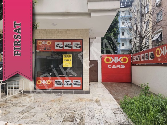 Güller Pınarı Mah. Alanya Kiralık Dükkan |  1 Oda | 25M2 Aylık 13.000Tl | Giriş Katı | Klima | 1 Banyo Resim-1