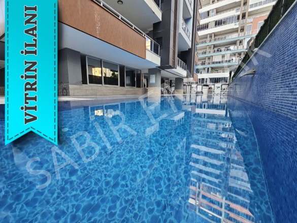 Mahmutlar Mah. Alanya Kiralık Daire |  1+1 Oda | 75M2 Aylık 15.000Tl Eşyalı  | 1. Kat | Klima | 1 Yatak Odası Resim-2