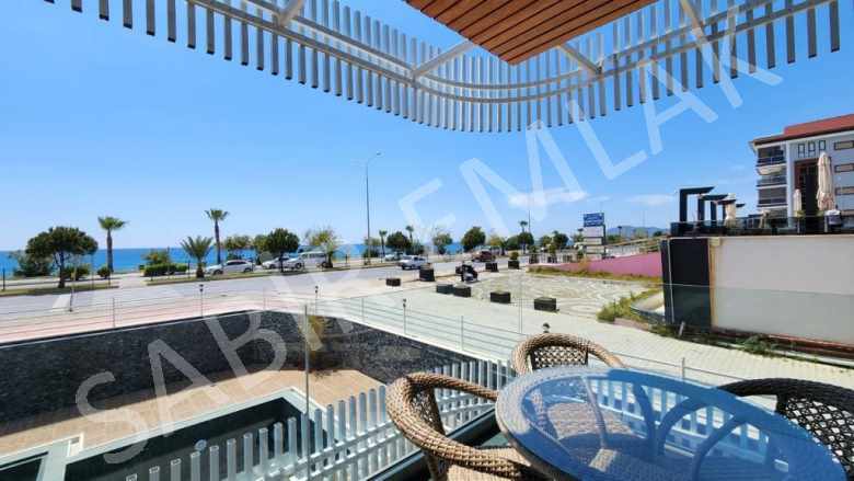 Alanya Kiralık Daire 1+1 Kestel Denize Sıfır Mah
