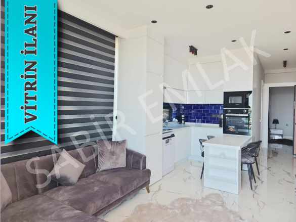 Alanya Kiralık Daire 1+1 Kestel Denize Sıfır Mah
