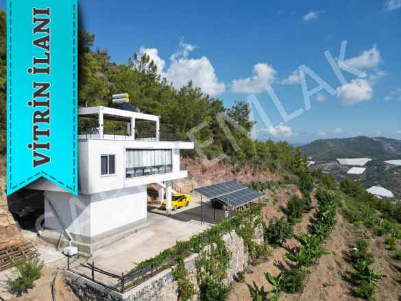 Alanya Satılık Müstakil Ev Ve Bahçesi Özvadi Köyünde 2+1 Mah