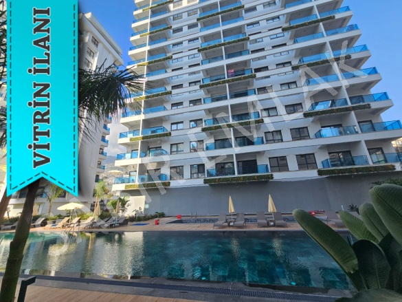 Mahmutlar Mah. Alanya Kiralık Daire |  1+1 Oda | 58M2 Aylık 13.000Tl | 4. Kat | Klima | 1 Banyo | 1 Yatak Odası Resim-5