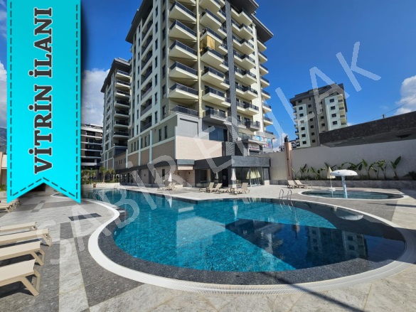 Mahmutlar Mah. Alanya Kiralık Daire |  1+1 Oda | 58M2 Aylık 15.000Tl | 6. Kat | Klima | 1 Banyo | 1 Yatak Odası Resim-1