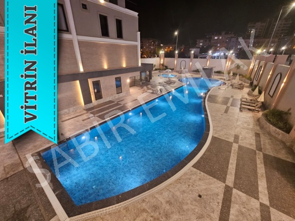 Mahmutlar Mah. Alanya Kiralık Daire |  1+1 Oda | 65M2 Aylık 16.500Tl | 6. Kat | Klima | 1 Banyo | 1 Yatak Odası Resim-5