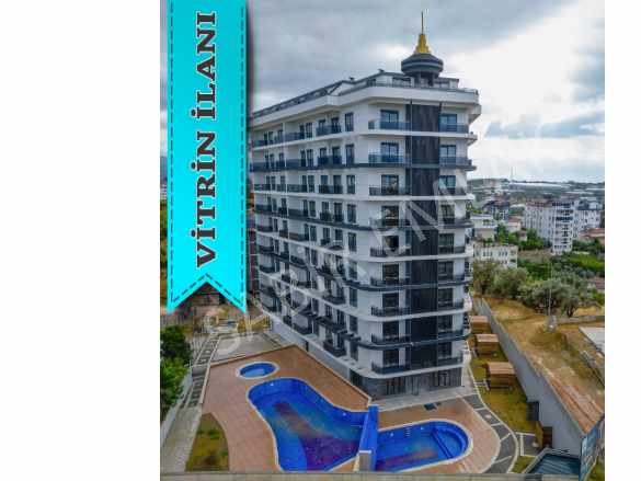 Alanya Kiralık Daire Avsallarda Alone Tower 1+1 Avsallar Mah
