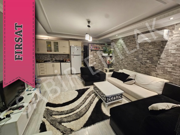 Büyükhasbahçe Mah. Alanya Satılık Daire |  2+1 Oda | 90M2 5.600.000Tl  Krediye Uygun  Eşyalı  | 1. Kat | Klima | 1 Banyo | 2 Yatak Odası Resim-4
