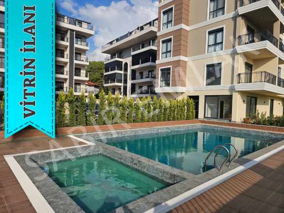 Alanya Kiralık Daire 1+1 Oba Serene Park Sitesinde Mah