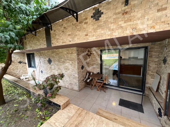 Kestel Mah. Alanya Kiralık Daire |  1+1 Oda | 65M2 Aylık 16.000Tl Eşyalı  | Zemin Kat | Klima | 1 Banyo | 1 Yatak Odası Resim-1