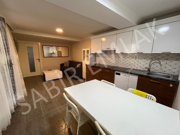 Kestel Mah. Alanya Kiralık Daire |  1+1 Oda | 65M2 Aylık 16.000Tl Eşyalı  | Zemin Kat | Klima | 1 Banyo | 1 Yatak Odası Resim-4
