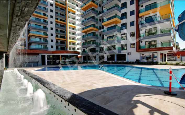 Alanya Mahmutlar Kurt Safir Euro 20 2+1 Eşyalı Kiralık Daire Rezidans Mah