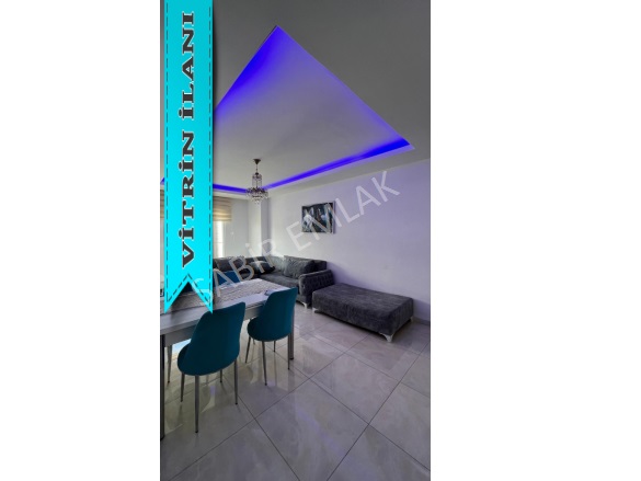 Mahmutlar Mah. Alanya Kiralık Daire |  1+1 Oda | 60M2 Aylık 25.000Tl Eşyalı  | 2. Kat | Klima | 1 Banyo | 1 Yatak Odası Resim-5