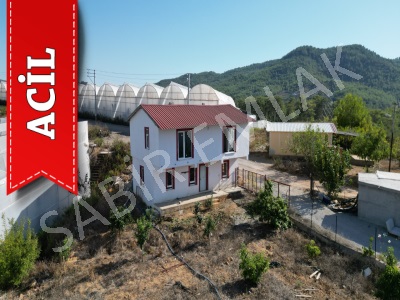 Alanya Acil Satılık Müstakil Ev 2 Katlı Ve Dönüm Bahçesi 3+1 İmamlı Mah