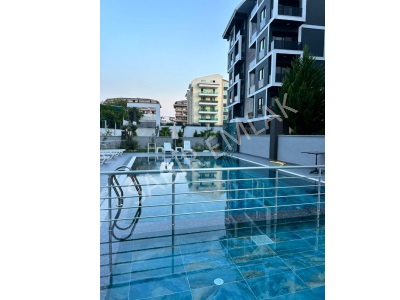 Alanya Kestel Satılık Daire 1+1 Deniz Manzaralı Locco Pire Garden Sitesi Mah