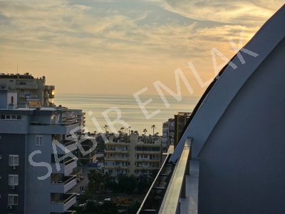 Alanya Mahmutlar Satılık Daire 2+1 Dubleks Deniz Manzaralı Mah