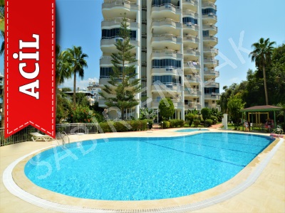 Alanya Acil Satılık Daire 2+1 Mahmutlar İnci Residence Mah