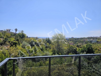 Alanya Satılık Daire 1+1 Deniz Ve Doğa Manzaralı Kestelde Kestel Mah