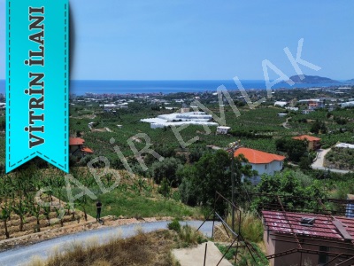 Alanya Kiralık Arsa Besihane 1 400 M2 Sı Var Mahmutlar Mah