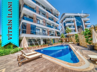 Alanya Kiralık Daire 1+1 Oba Site İçinde Mah