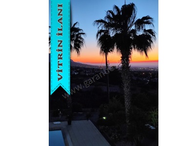 Girne Çatalköy De Satılık Daire Deniz Ve Dağ Manzaralı Ortak Havuzlu Botanik Site İçerisinde 2+1