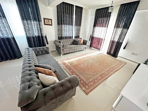 Karakum Girne (Kyrenıa) Satılık Daire |  3+1 Oda | 146M2 210.000£  Krediye Uygun  | 3. Kat | Klima | 2 Banyo | 3 Yatak Odası Resim-5