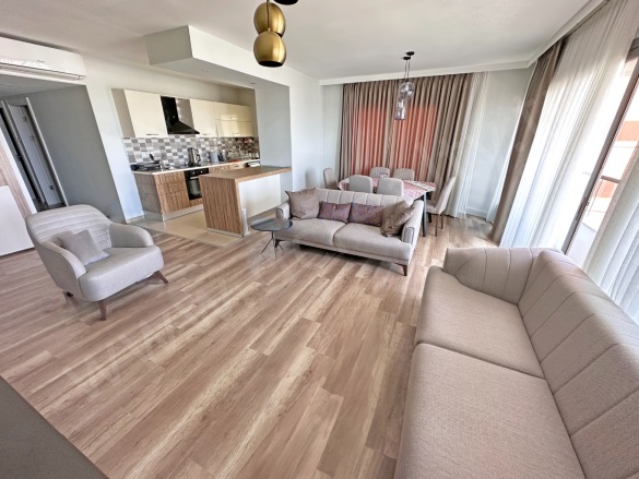 Merkez Girne (Kyrenıa) Satılık Daire |  3+1 Oda | 135M2 240.000£  Krediye Uygun  Eşyalı  | 7. Kat | Klima | 2 Banyo | 3 Yatak Odası Resim-2