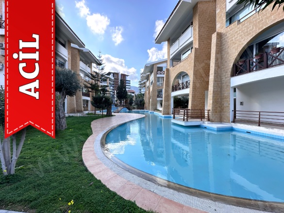 Türk Mahallesi. Girne (Kyrenıa) Acil Satılık Daire |  1+1 Oda | 65M2 115.000£  Krediye Uygun  Eşyalı  | 1. Kat | Klima | 1 Banyo | 1 Yatak Odası Resim-2