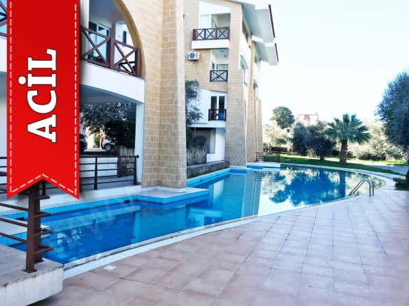 Türk Mahallesi. Girne (Kyrenıa) Acil Satılık Daire |  1+1 Oda | 65M2 115.000£  Krediye Uygun  Eşyalı  | 1. Kat | Klima | 1 Banyo | 1 Yatak Odası Resim-3