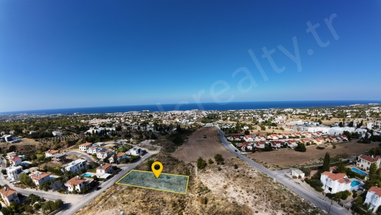 Çatalköy Girne (Kyrenıa) Satılık Parsel |  1060M2 270.000£ | Tripleks İmarlı  Resim-4