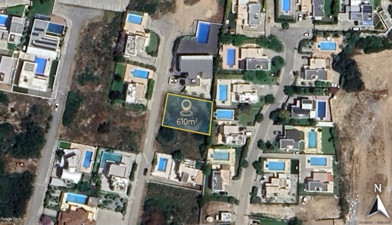 Çatalköy Girne (Kyrenıa) Satılık Parsel |  1027M2 350.000£ İmarlı  Resim-3